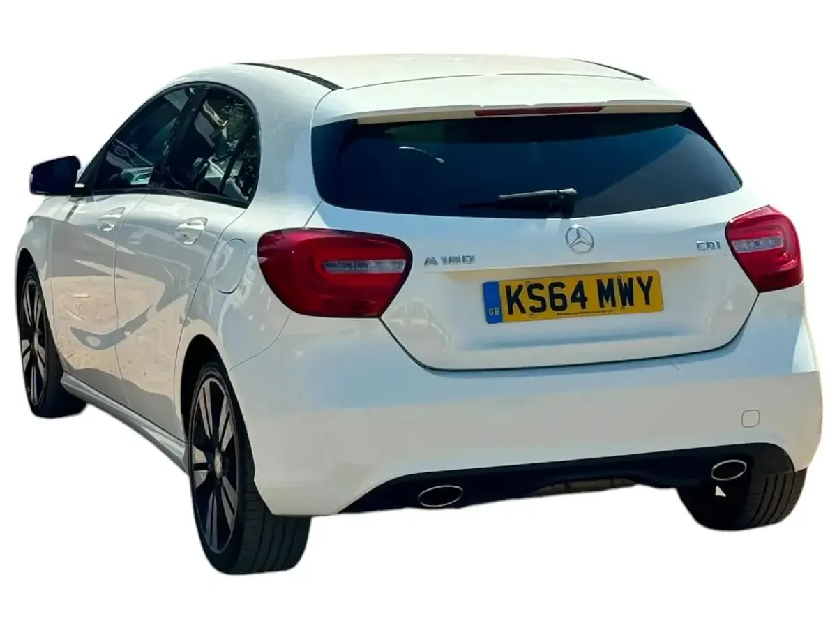 Used Mercedes A180 109 HP (80 kW) 2014 White Hatchback