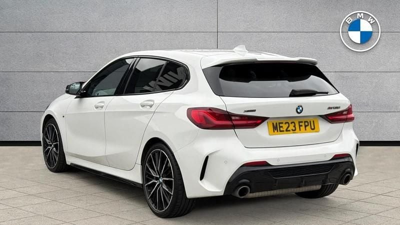 Used BMW M135 Shadowline 302 HP (222 kW) 2023 White Hatchback