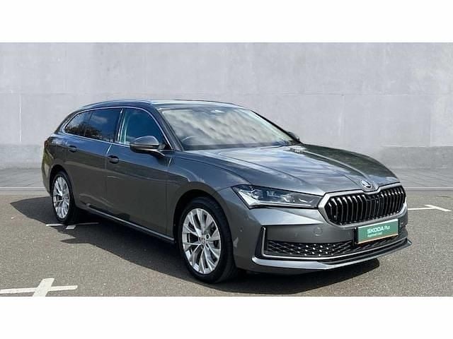Graphite grey metallic Used 2024 Skoda Superb SE L Estate | £30,595 (Expensive) - Image 1/4