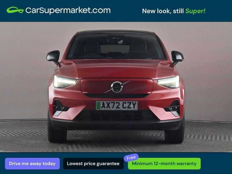 Used Volvo C40 Ultimate 300 kW (408 HP) 2023 Red SUV