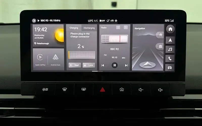 Used MG MG4 EV Trophy 150 kW (204 HP) 2023 Black Hatchback
