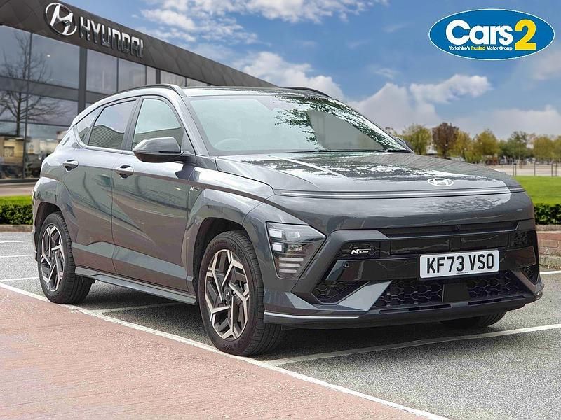 Grey Used 2023 Hyundai Kona N Line SUV | £23,990 (Fair price) - Image 1/4