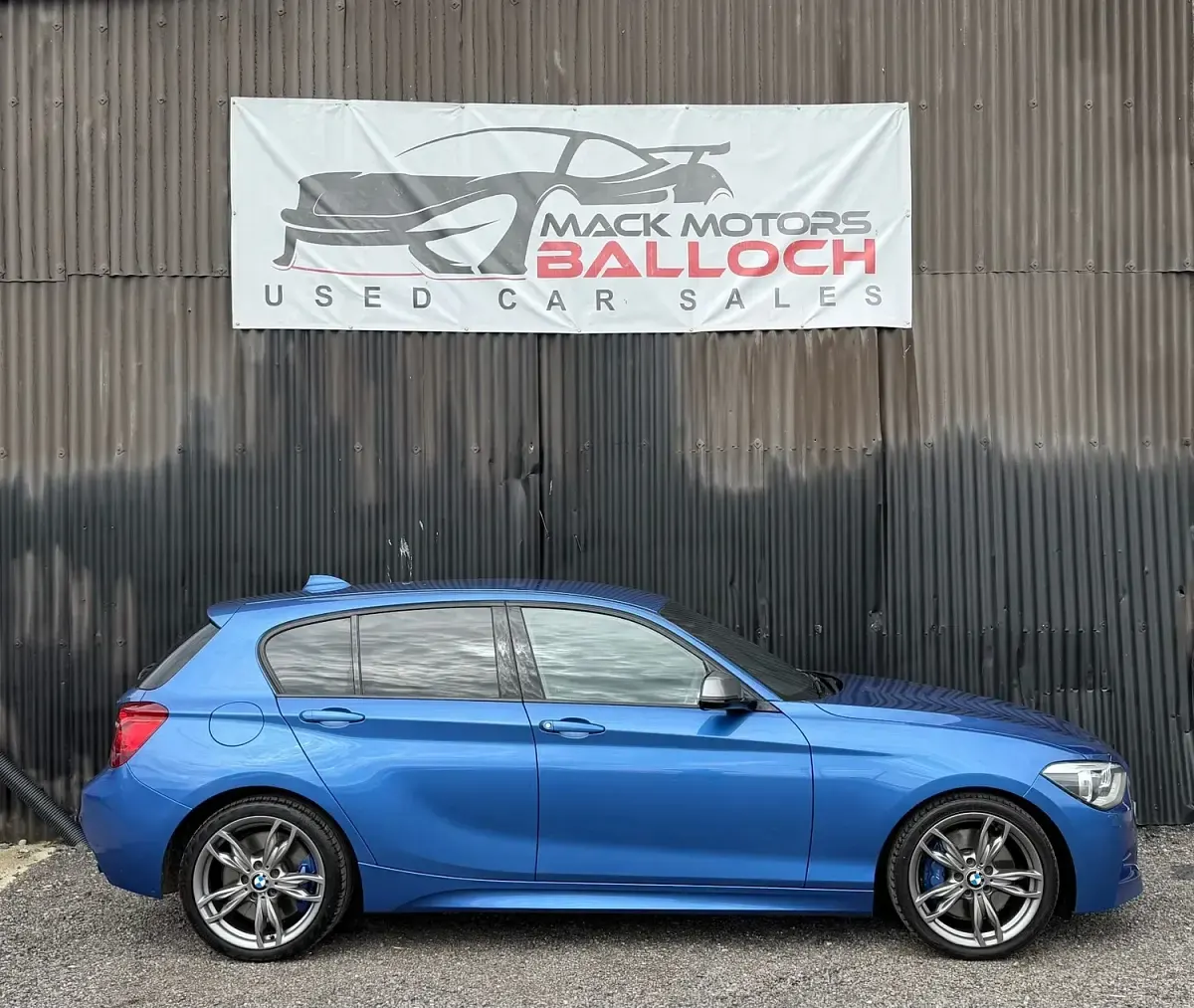 Used BMW M135 M Performance 315 HP (231 kW) 2013 Blue Hatchback