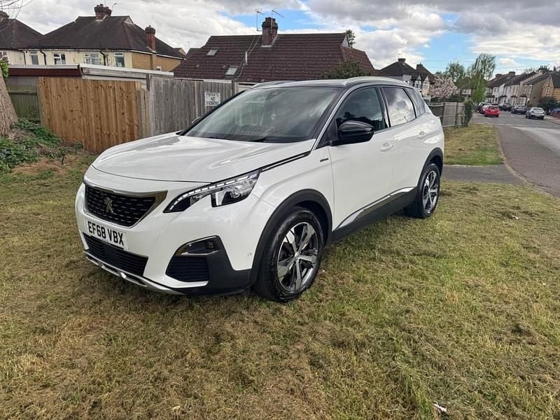 Used Peugeot 3008 GT-line 2019 White SUV