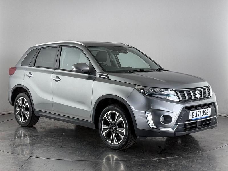 Grey Used 2021 Suzuki Vitara SZ5 Hatchback | £13,450 (Good price) - Image 1/3