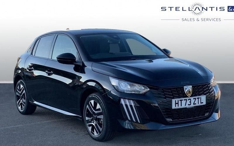 Black Used 2024 Peugeot 208 Allure Hatchback | £14,357 (Good price) - Image 1/3