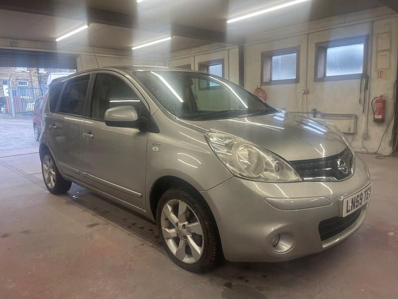 Used Nissan Note N-TEC 110 HP (80 kW) 2009 Silver Hatchback