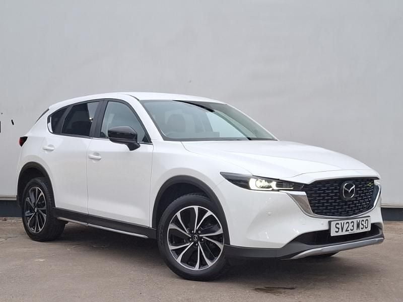 White Used 2023 Mazda CX-5 Newground SUV | £19,998 (Good price) - Image 1/4