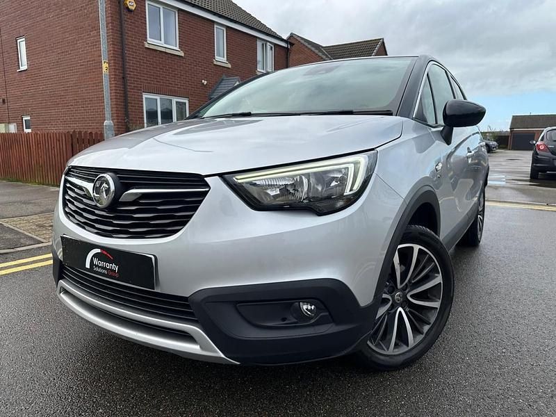 Used Vauxhall Crossland X Elite 110 HP (80 kW) 2018 Silver SUV