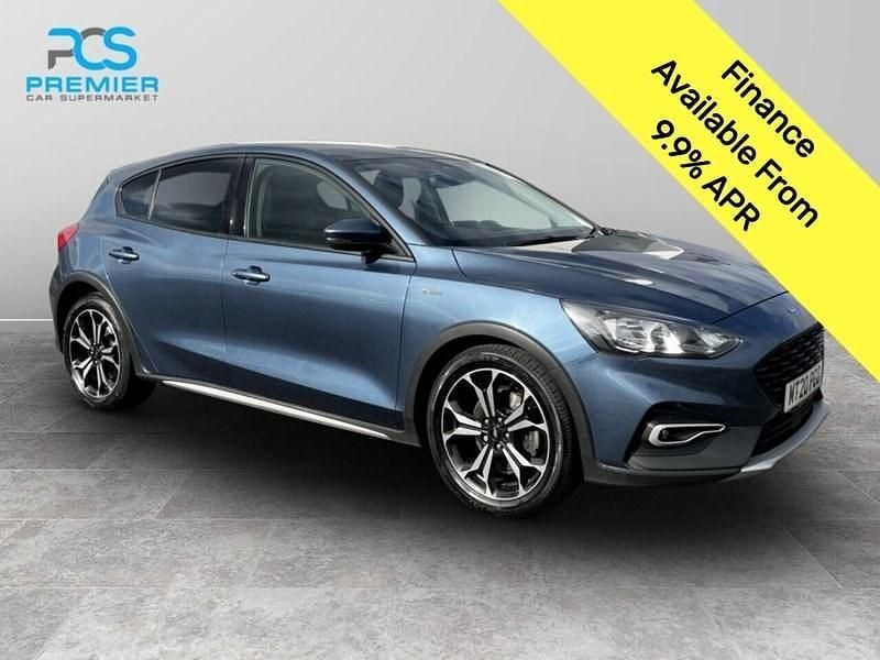 Blue Used 2020 Ford Focus Active X Hatchback | £11,195 (Good price) - Image 1/3