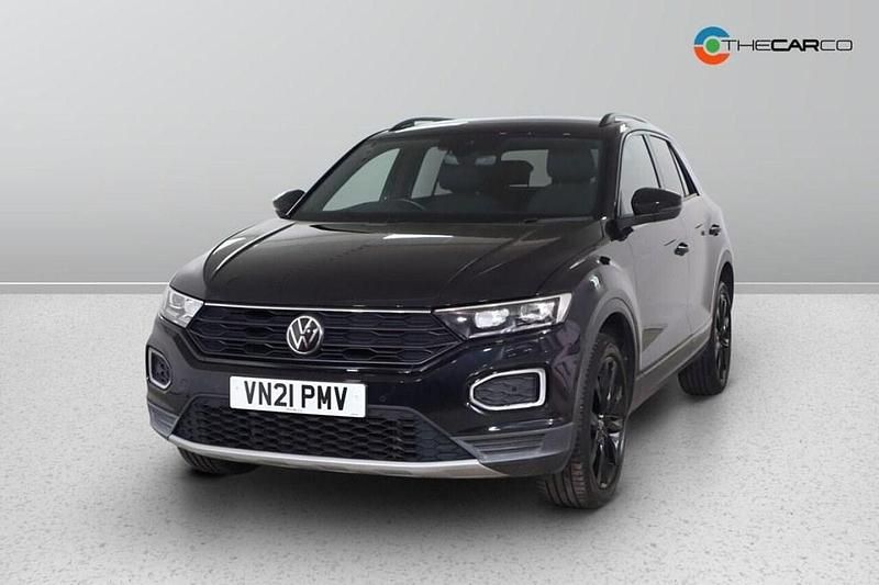 Used VW T-Roc Black Edition 150 HP (110 kW) 2021 Black SUV