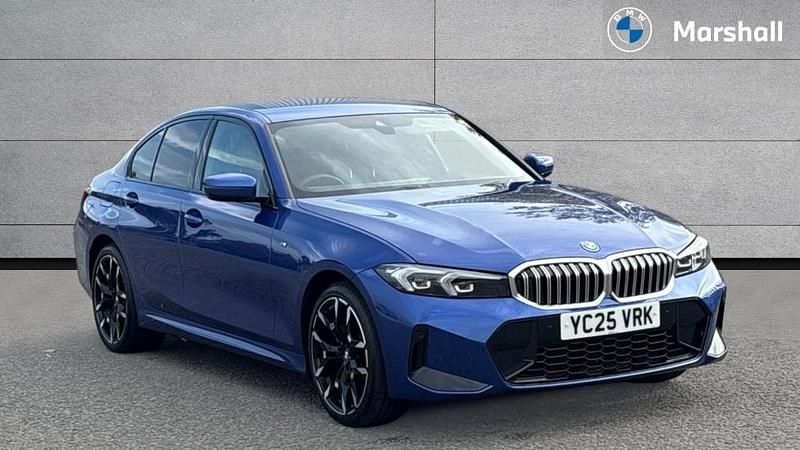 Blue Used 2025 BMW 330e M Sport Sedan | £33,596 (Super price) - Image 1/4