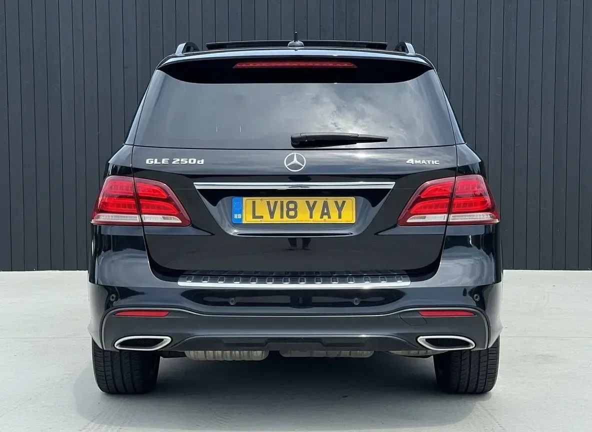 Used Mercedes GLE250 Premium Plus 204 HP (150 kW) 2018 Black SUV