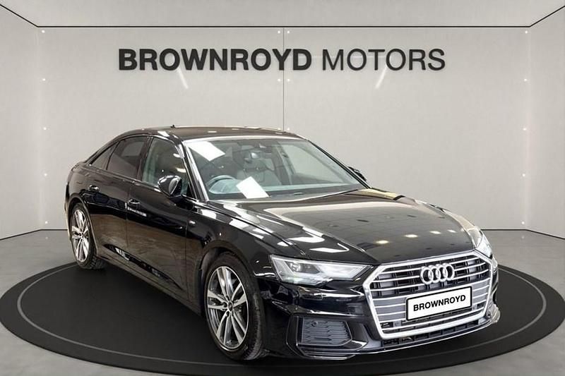 Used Audi A6 S-Line 204 HP (150 kW) 2022 Black Sedan
