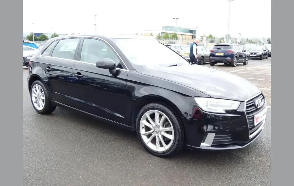 Used Audi A3 Sport 108 HP (79 kW) 2017 Black Hatchback