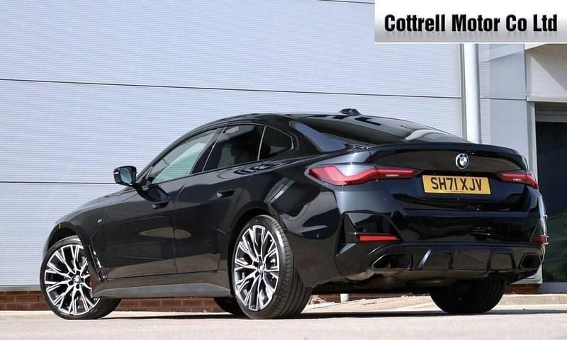Black Used 2021 BMW M440 M Sport Sedan | £38,975 (Fair price) - Image 1/2