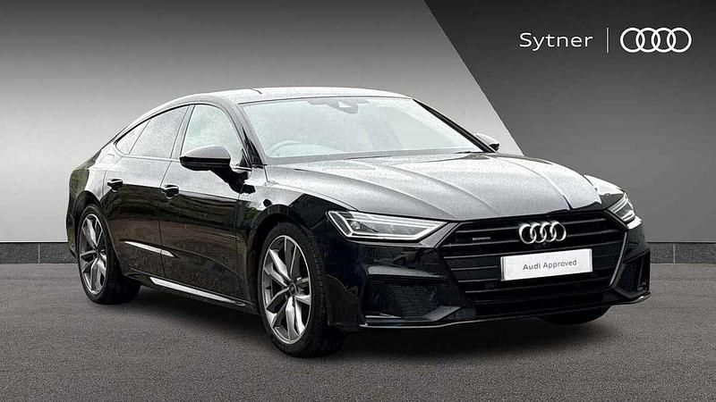 Black Used 2023 Audi A7 Black Edition Hatchback | £33,500 (Fair price) - Image 1/4