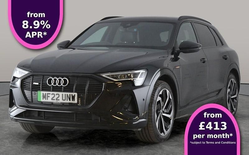 Black Used 2022 Audi e-tron Black Edition SUV | £27,066 (Fair price) - Image 1/3