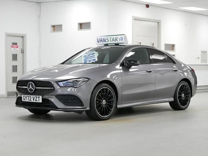 Grey Used 2022 Mercedes CLA250e AMG line Sedan | £25,889 (A bit pricey) - Image 1/4