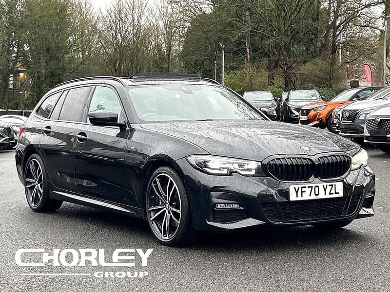 Used BMW 320 M Sport 190 HP (139 kW) 2021 Black Estate