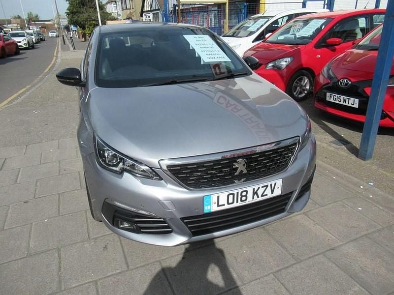 Used Peugeot 308 GT-line 2018 Grey Hatchback