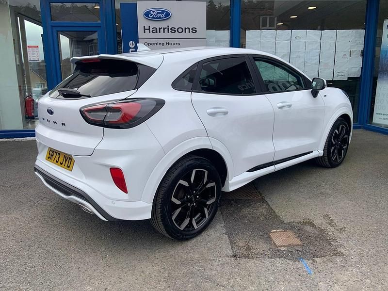 Used Ford Puma ST-Line X 125 HP (91 kW) 2023 Frozen white SUV