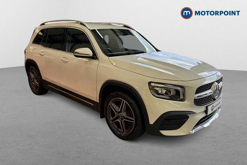 White Used 2022 Mercedes GLB200 AMG line SUV | £26,799 (Fair price) - Image 1/4