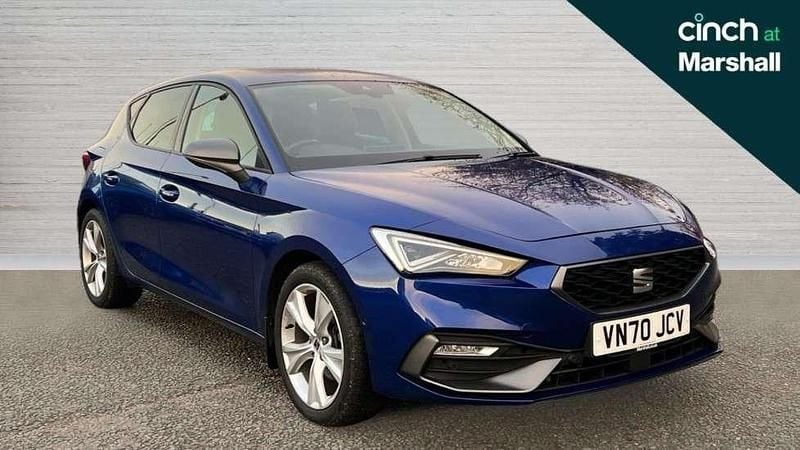 Blue Used 2020 Seat Leon FR Hatchback | £15,280 - Image 1/4