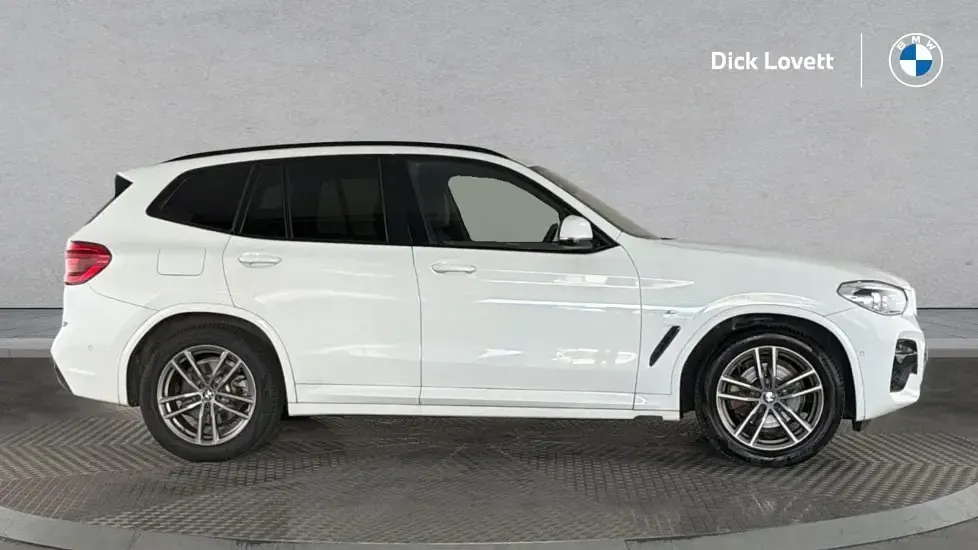 Used BMW X3 M Sport 187 HP (137 kW) 2020 White SUV