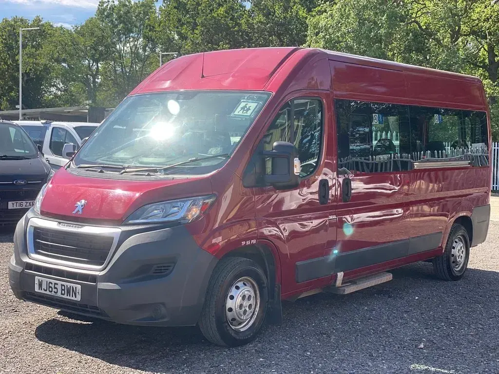 Used Peugeot Boxer 2015 Red Van