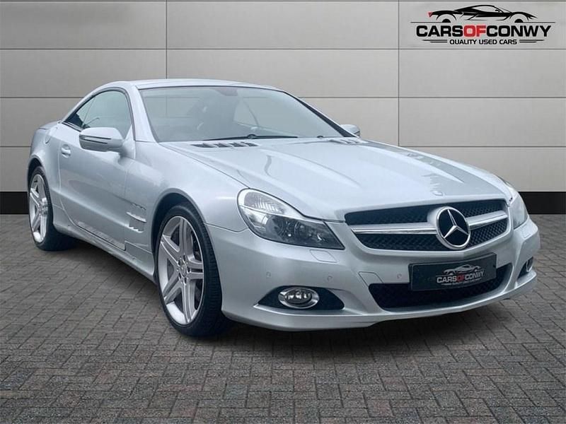 Used Mercedes SL350 315 HP (231 kW) 2009 Silver Cabriolet