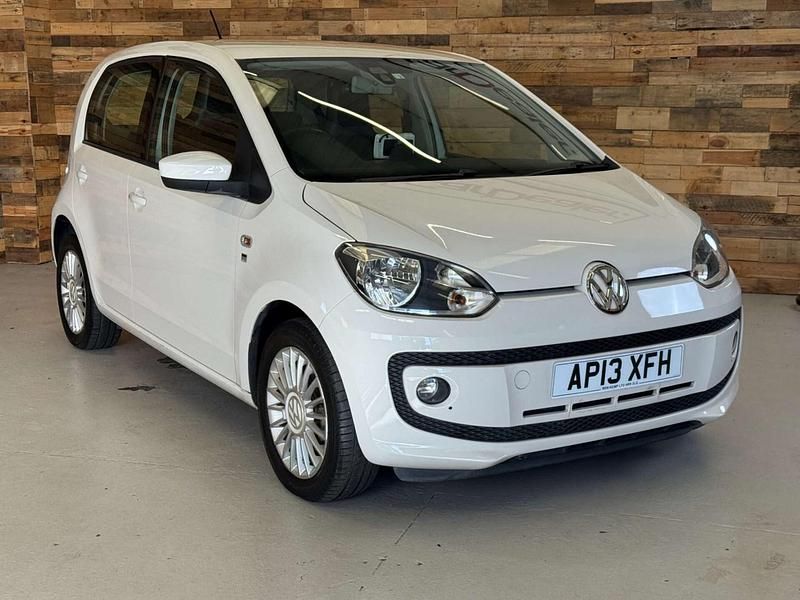 White Used 2013 VW up! high up! Hatchback | £5,750 (Fair price) - Image 1/4