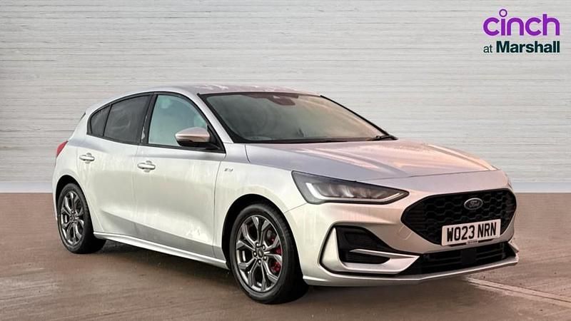 Silver Used 2023 Ford Focus ST-Line Hatchback | £14,201 (Fair price) - Image 1/4