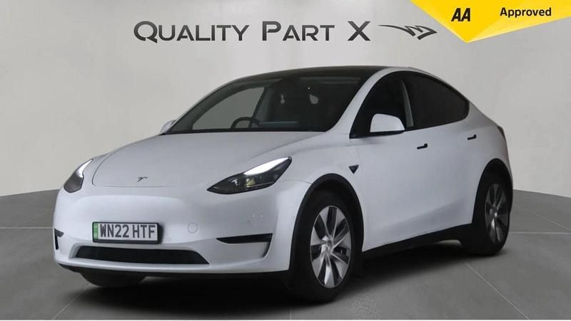 Used Tesla Model Y Long Range AWD 378 kW (514 HP) 2022 White SUV