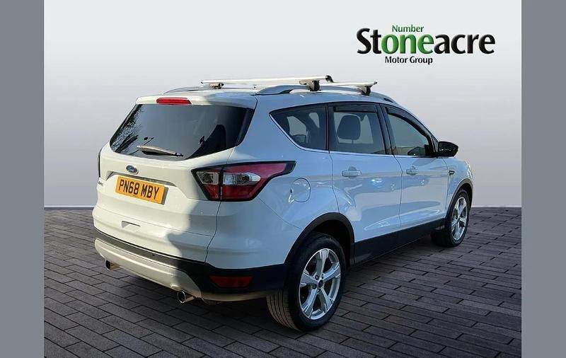 Used Ford Kuga Titanium X 120 HP (88 kW) 2018 White SUV