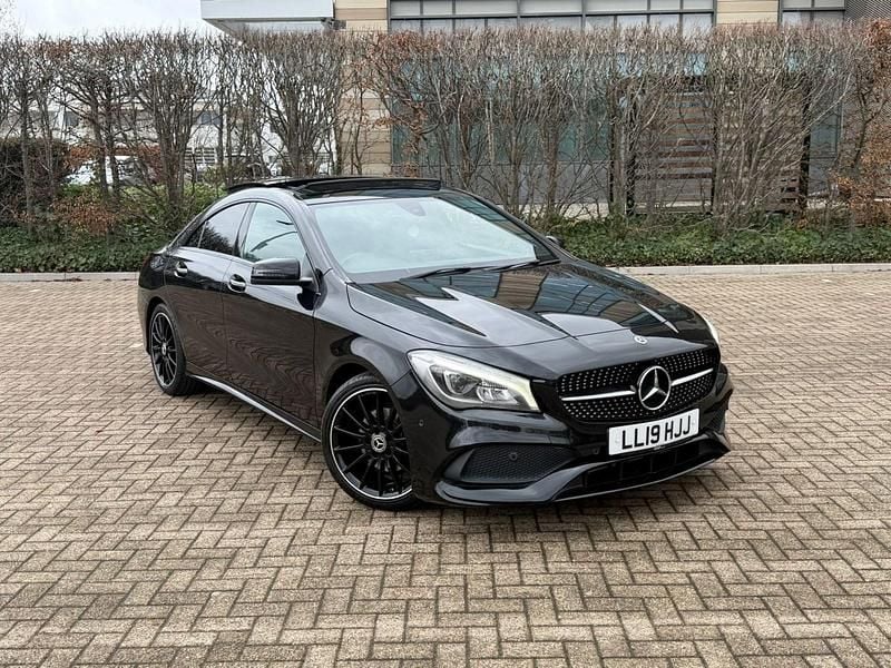 Used Mercedes CLA200 AMG line 2019 Black Sedan