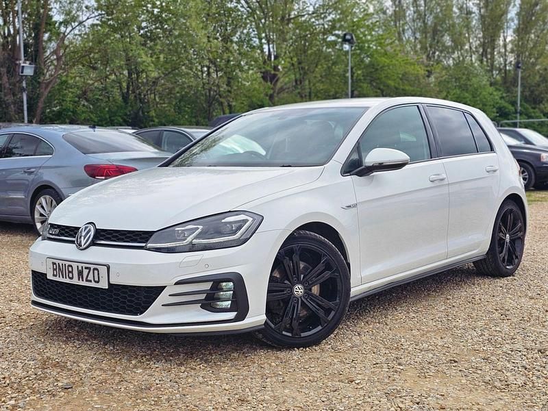 Used VW Golf VII GTD 150 HP (110 kW) 2018 White Hatchback
