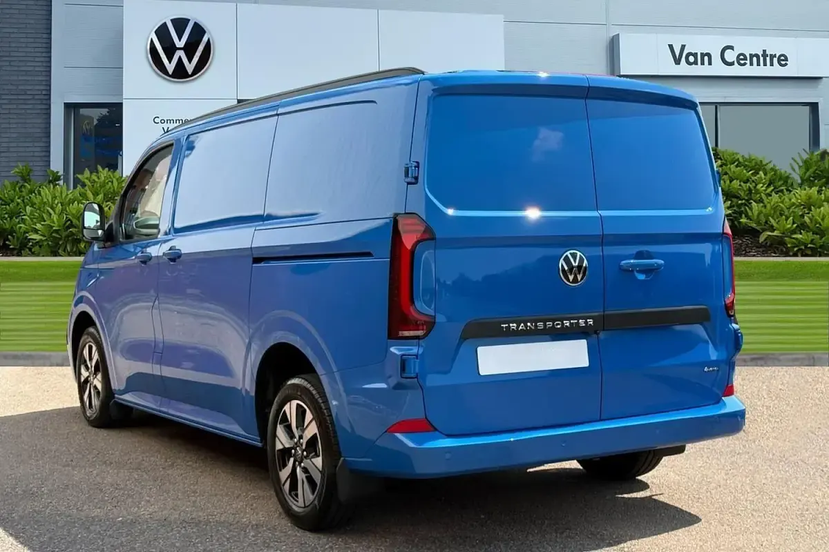 New VW T7 Pro 2026 Blue Van