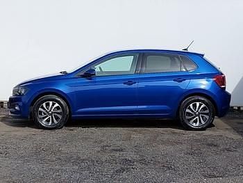 Used VW Polo Active 95 HP (69 kW) 2021 Blue Hatchback