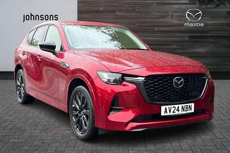 Red Used 2024 Mazda CX-60 Homura-Line SUV | £31,348 (Expensive) - Image 1/4
