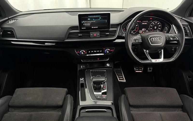 Used Audi Q5 Black Edition 245 HP (180 kW) 2019 Grey SUV