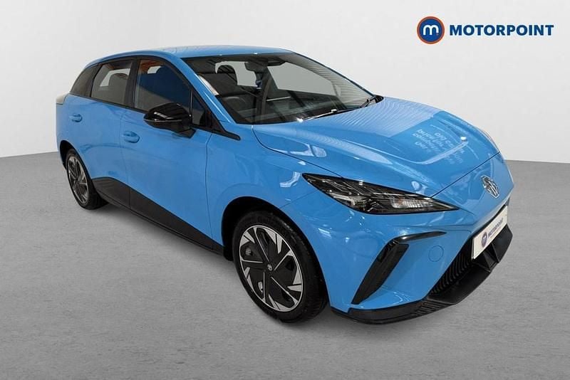 Used MG MG4 EV SE 150 kW (204 HP) 2024 Blue Hatchback
