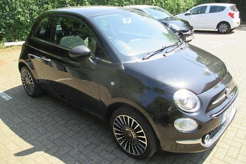 Black Used 2016 Fiat 500 Lounge Hatchback | £4,791 (Fair price) - Image 1/1