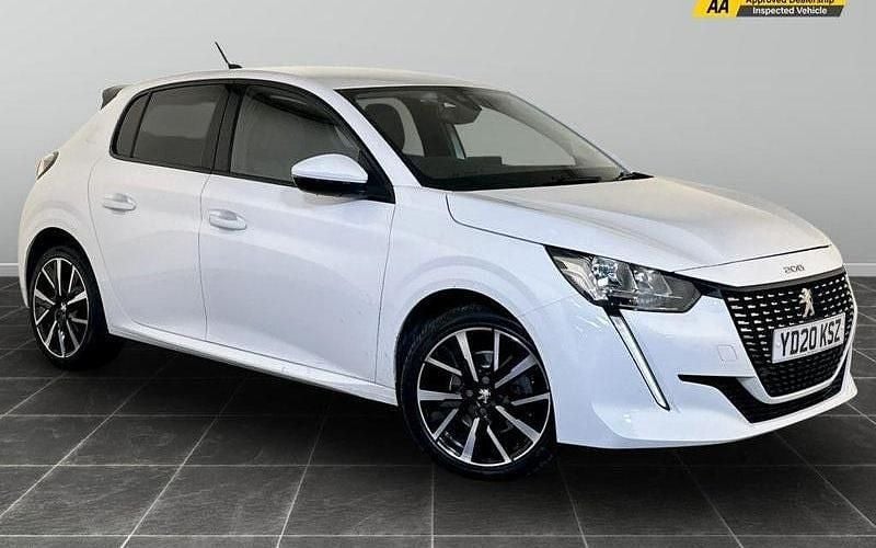 White Used 2020 Peugeot 208 Allure Hatchback | £12,895 (Fair price) - Image 1/2