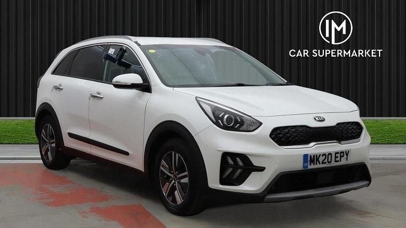 White Used 2020 Kia Niro SUV | £12,385 (Good price) - Image 1/4