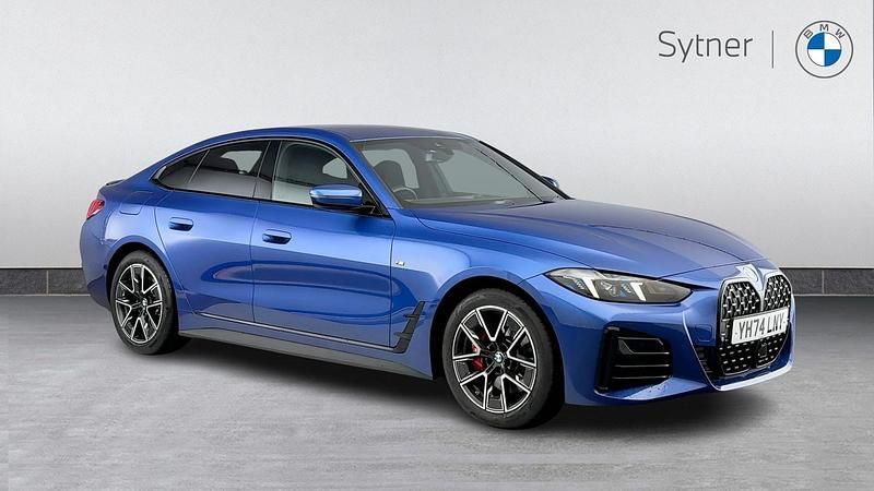 Blue Used 2024 BMW 420 Gran Coupé M Sport Coupe | £35,000 (Fair price) - Image 1/4