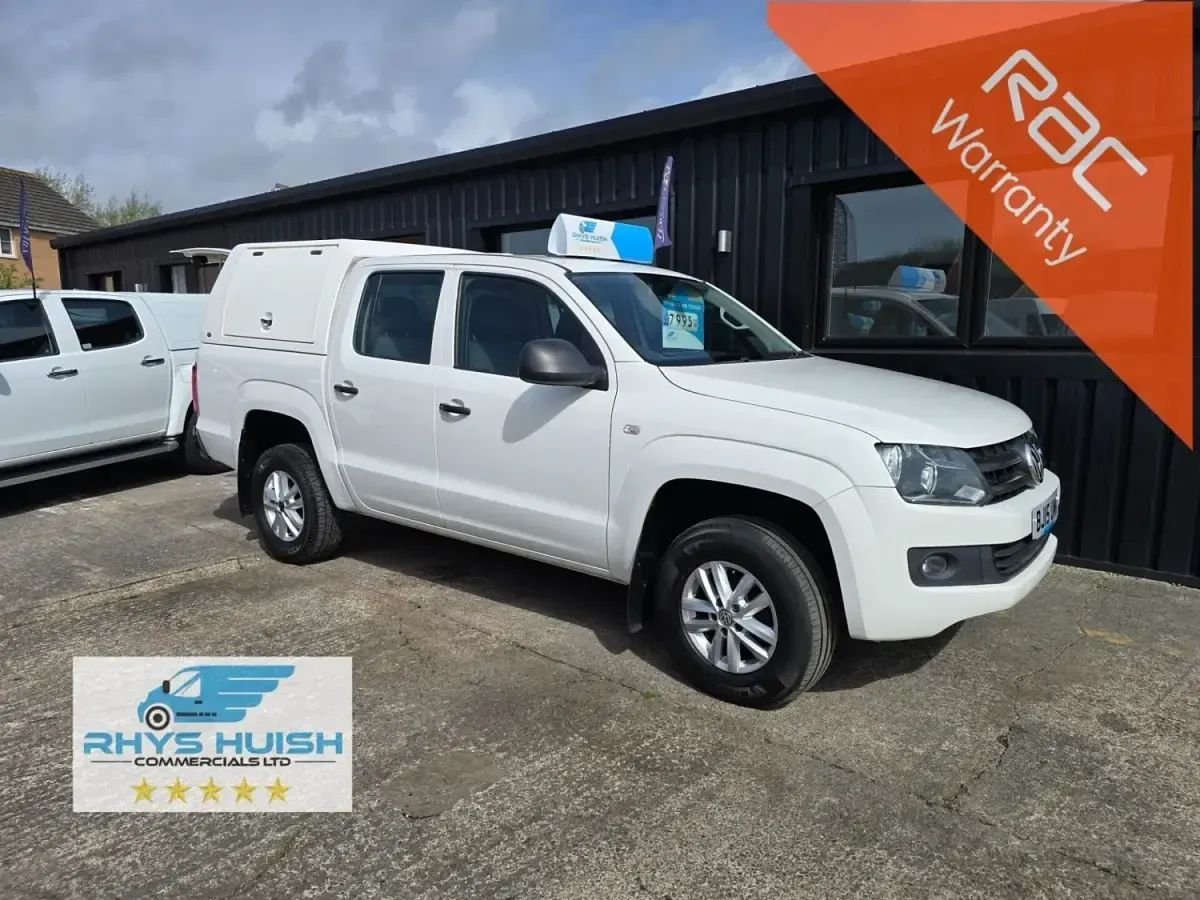 Begagnad VW Amarok Startline 2015 Vit Pickup