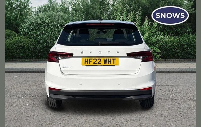 Used Skoda Fabia Comfort 95 HP (69 kW) 2022 White Hatchback