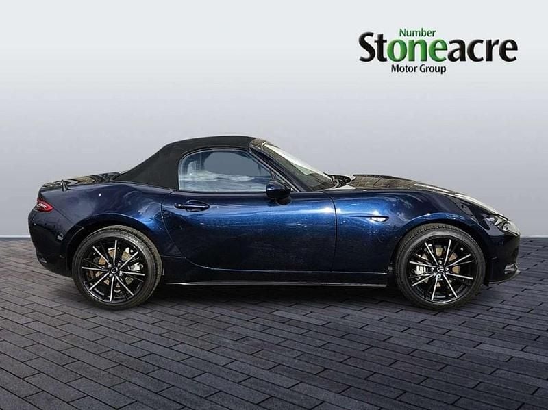 New Mazda MX5 Exclusive-Line 184 HP (135 kW) 2025 Blue Cabriolet