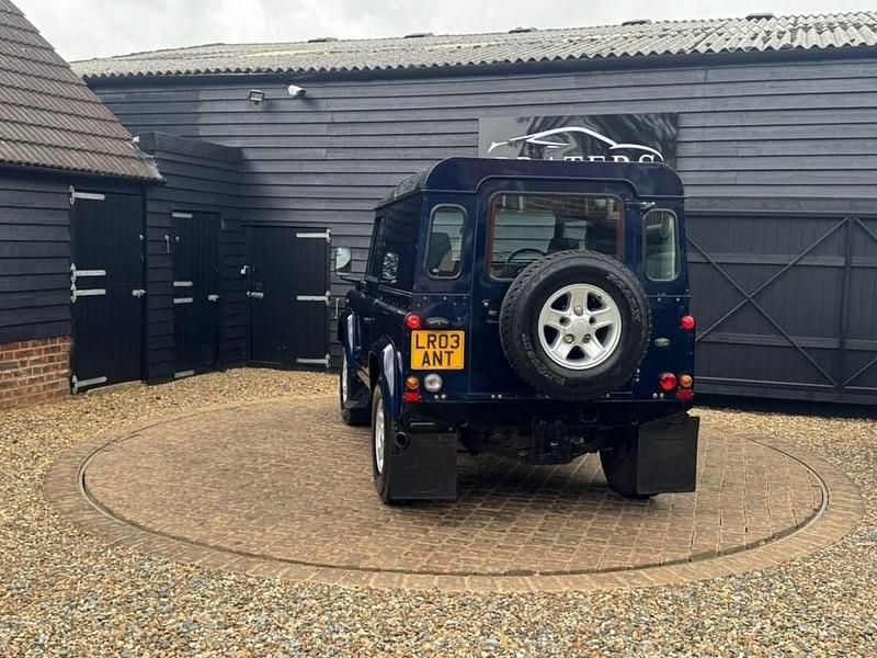 Used Land Rover Defender 120 HP (88 kW) 2003 Blue SUV